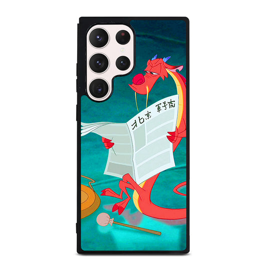 MUSHU MULAN DISNEY CARTOON 5 Samsung Galaxy S23 Ultra Case Cover