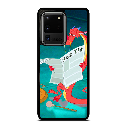 MUSHU MULAN DISNEY CARTOON 5 Samsung Galaxy S20 Ultra Case Cover