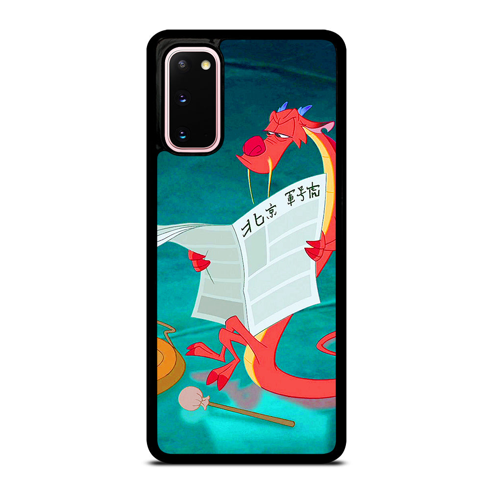 MUSHU MULAN DISNEY CARTOON 5 Samsung Galaxy S20 Case Cover