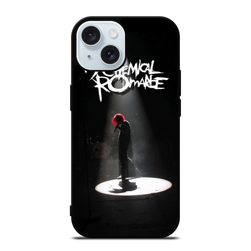 MY CHEMICAL ROMANCE BAND POSTER iPhone 15 Case Cover