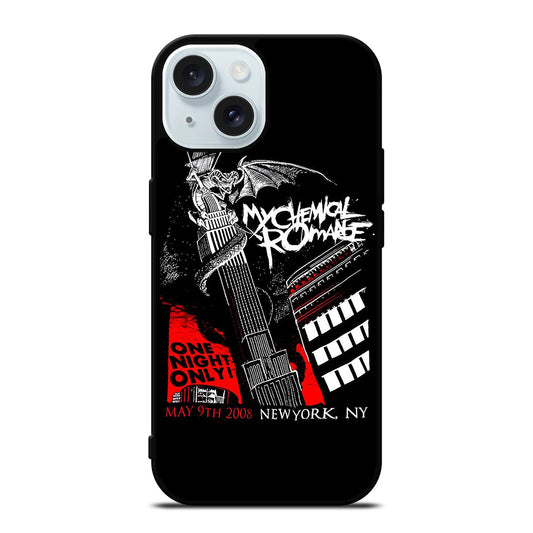 MY CHEMICAL ROMANCE POSTER BAND iPhone 15 Case Cover