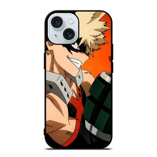 MY HERO ACADEMIA BAKUGOU ANIME SERIES iPhone 15 Case Cover