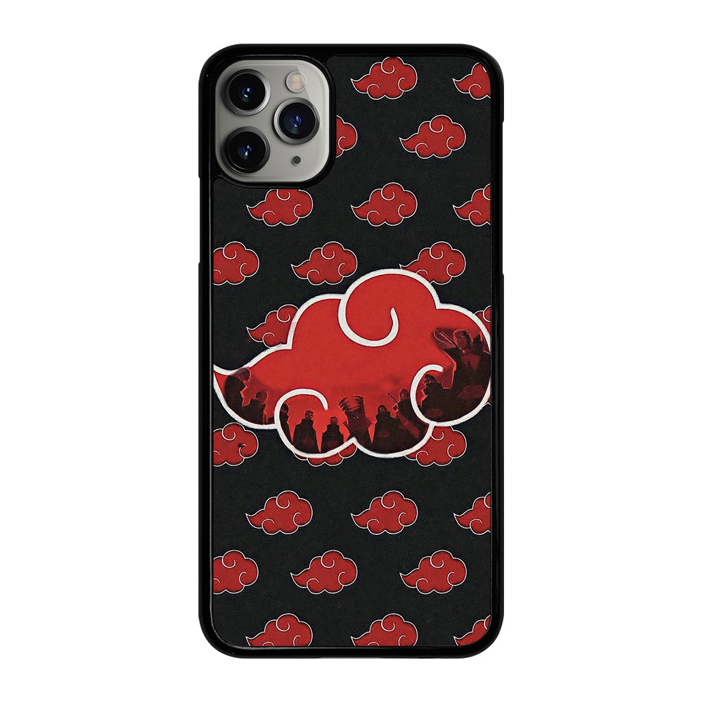 NARUTO AKATSUKI CLOUDS LOGO iPhone 11 Pro Max Case Cover