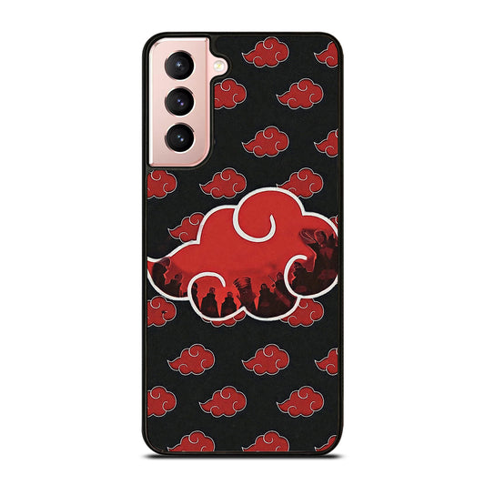 NARUTO AKATSUKI CLOUDS LOGO Samsung Galaxy S21 Case Cover
