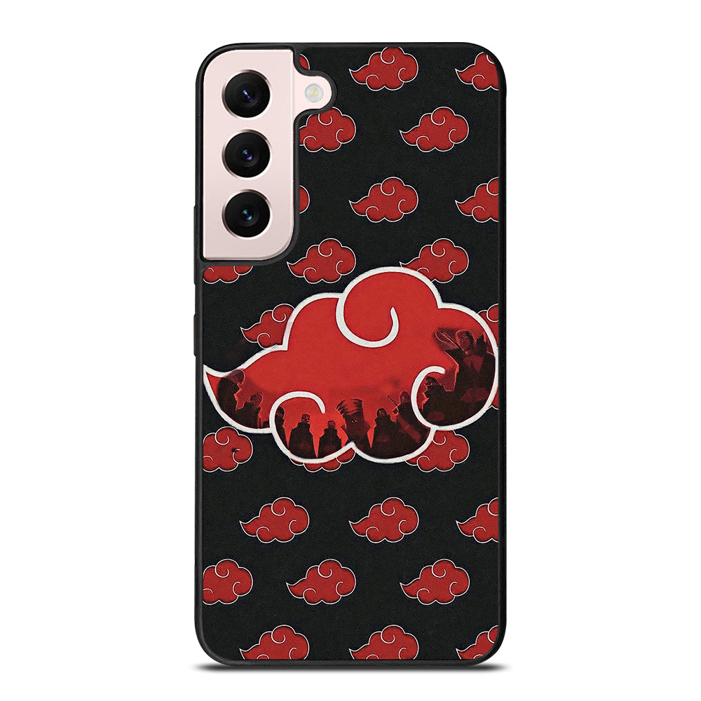 NARUTO AKATSUKI CLOUDS LOGO Samsung Galaxy S22 Plus Case Cover