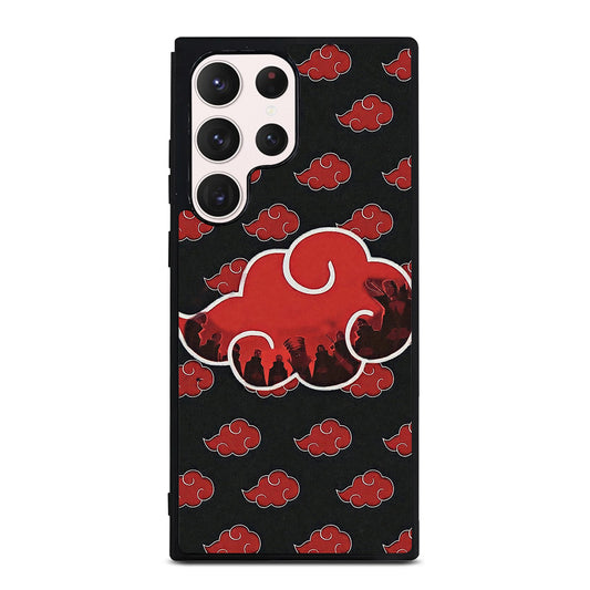 NARUTO AKATSUKI CLOUDS LOGO Samsung Galaxy S23 Ultra Case Cover