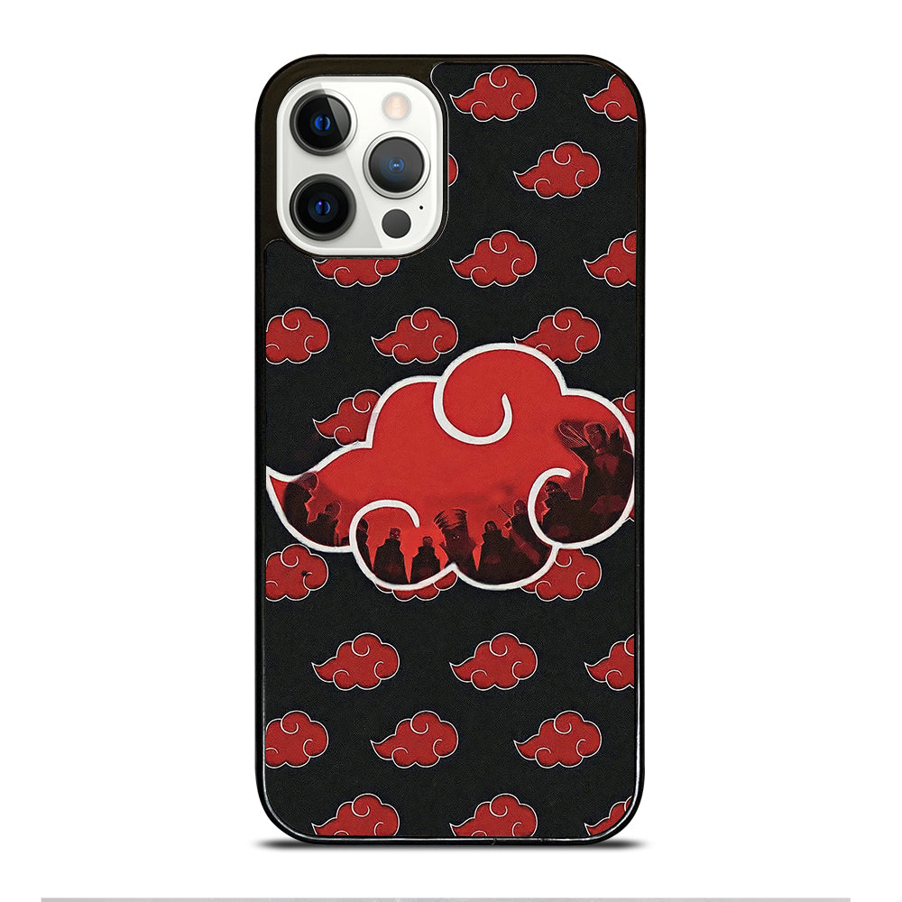 NARUTO AKATSUKI CLOUDS LOGO iPhone 12 Pro Case Cover