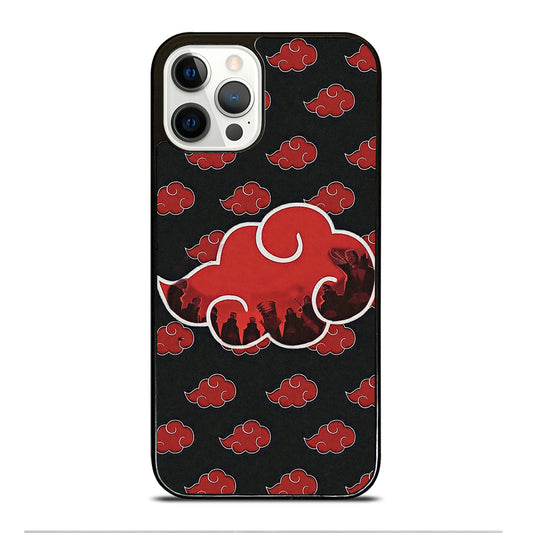 NARUTO AKATSUKI CLOUDS LOGO iPhone 12 Pro Case Cover