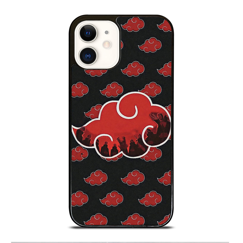 NARUTO AKATSUKI CLOUDS LOGO iPhone 12 Case Cover