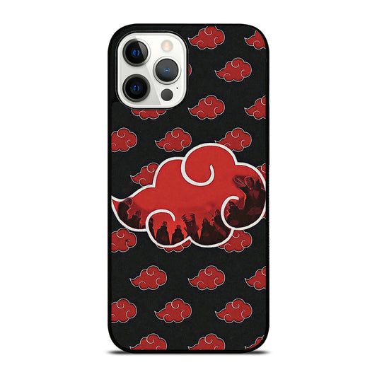 NARUTO AKATSUKI CLOUDS LOGO iPhone 12 Pro Max Case Cover