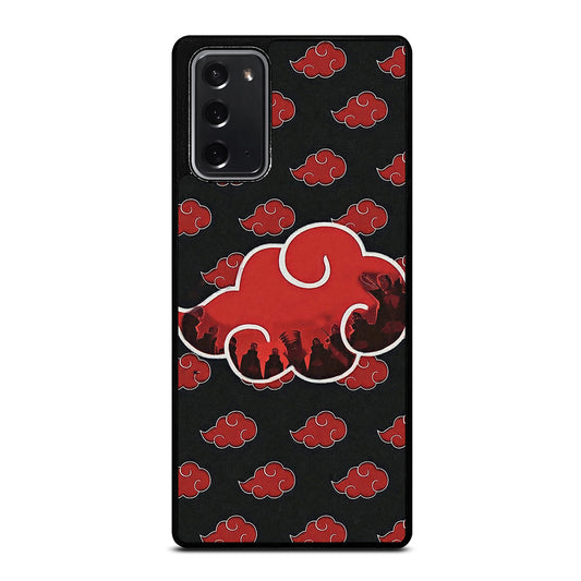 NARUTO AKATSUKI CLOUDS LOGO Samsung Galaxy Note 20 Case Cover