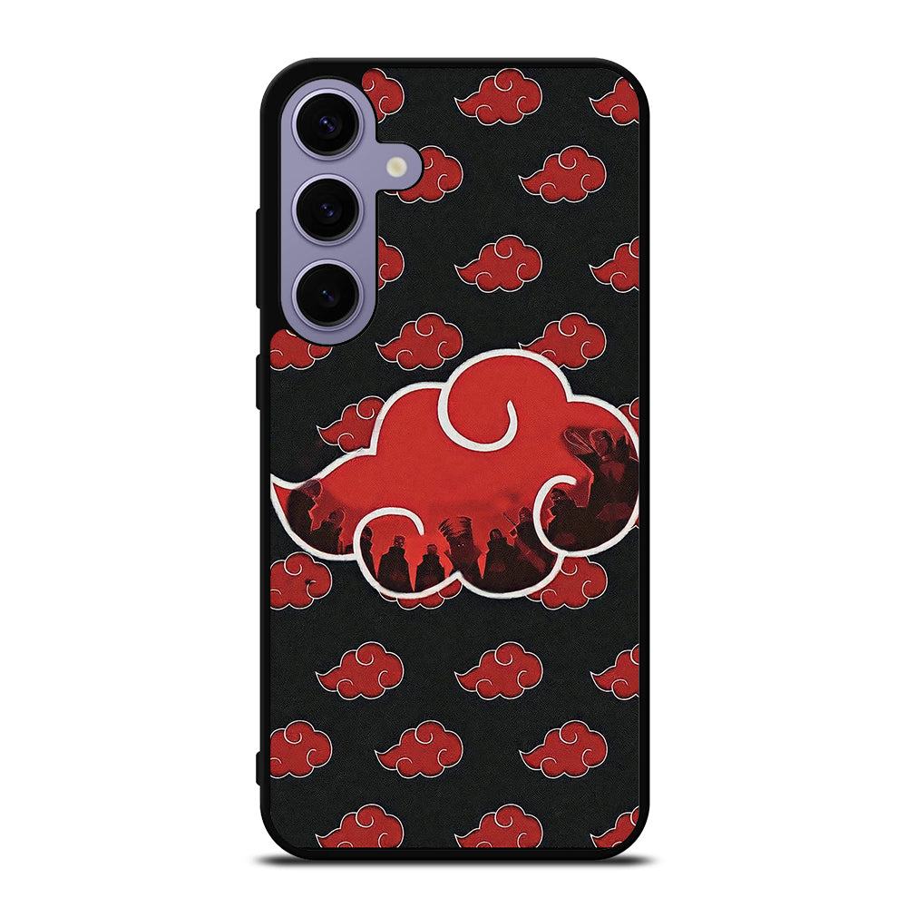 NARUTO AKATSUKI CLOUDS LOGO Samsung Galaxy S24 Plus Case Cover