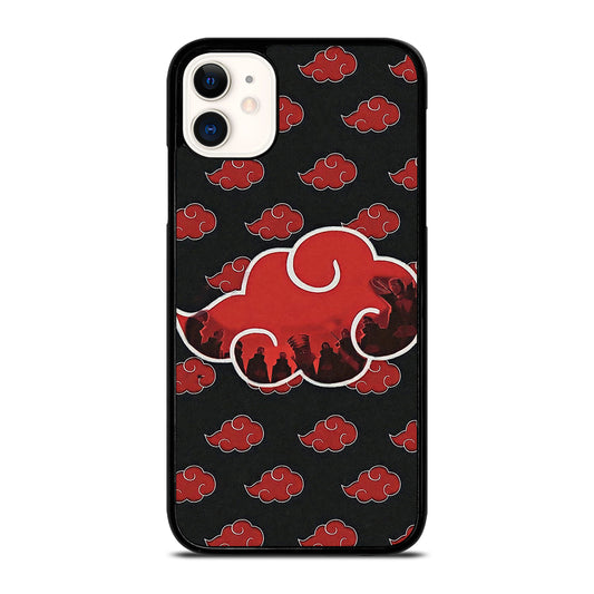 NARUTO AKATSUKI CLOUDS LOGO iPhone 11 Case Cover