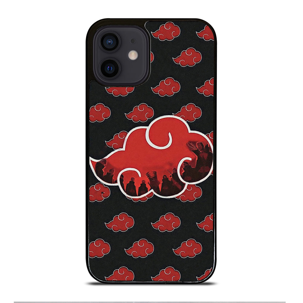 NARUTO AKATSUKI CLOUDS LOGO iPhone 12 Mini Case Cover