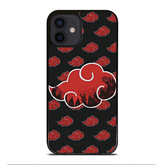 NARUTO AKATSUKI CLOUDS LOGO iPhone 12 Mini Case Cover