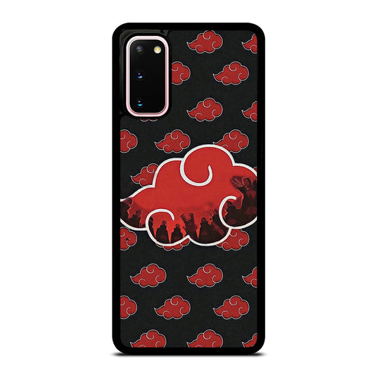 NARUTO AKATSUKI CLOUDS LOGO Samsung Galaxy S20 Case Cover