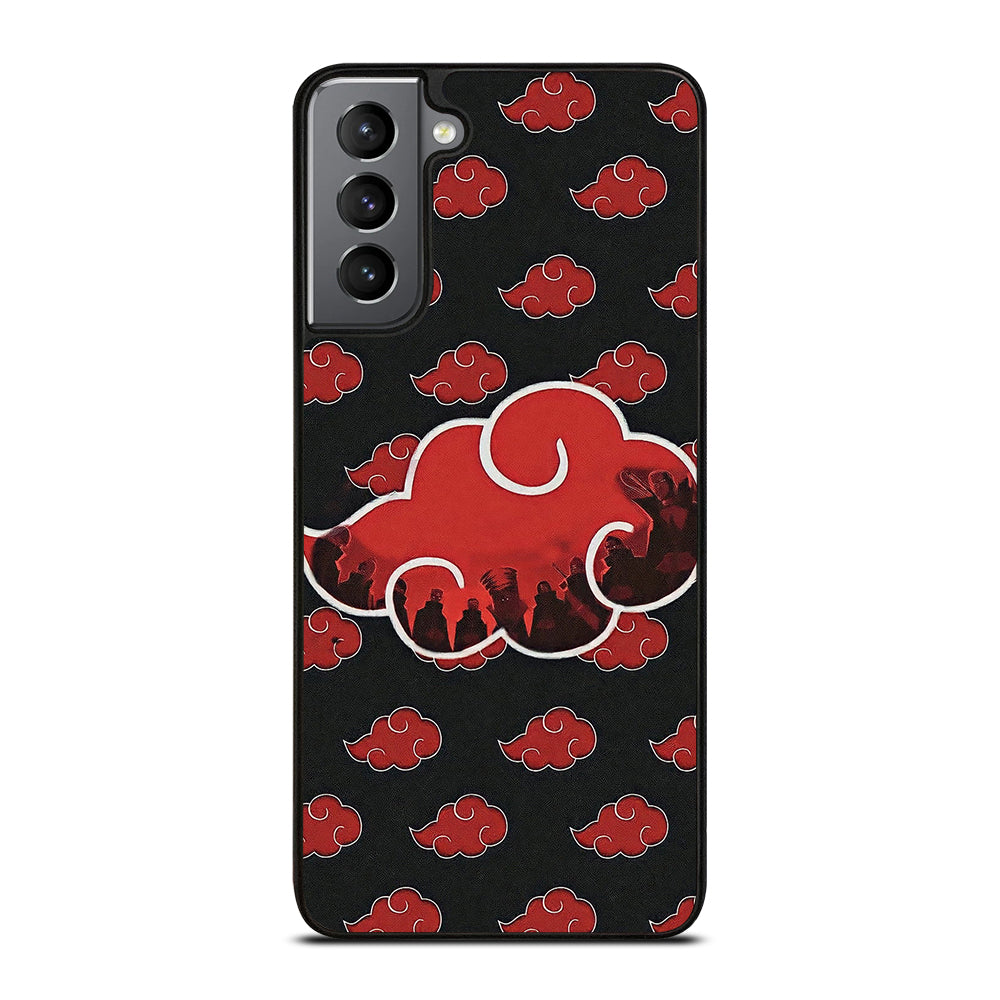 NARUTO AKATSUKI CLOUDS LOGO Samsung Galaxy S21 Plus Case Cover