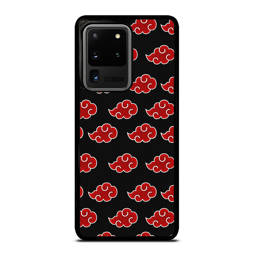 NARUTO AKATSUKI CLOUDS PATTERN Samsung Galaxy S20 Ultra Case Cover