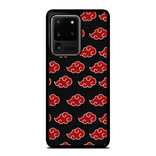 NARUTO AKATSUKI CLOUDS PATTERN Samsung Galaxy S20 Ultra Case Cover