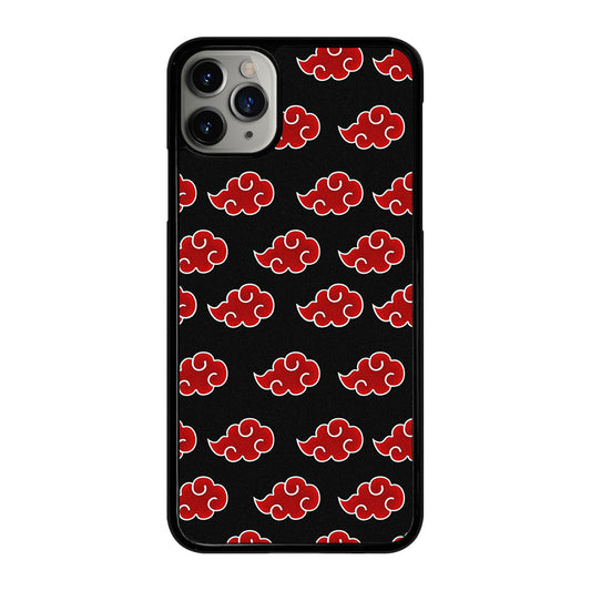 NARUTO AKATSUKI CLOUDS PATTERN iPhone 11 Pro Max Case Cover