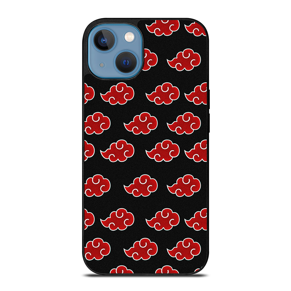 NARUTO AKATSUKI CLOUDS PATTERN iPhone 13 Case Cover