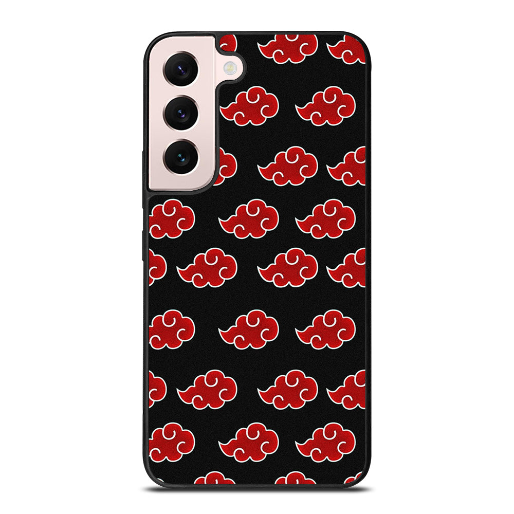 NARUTO AKATSUKI CLOUDS PATTERN Samsung Galaxy S22 Plus Case Cover