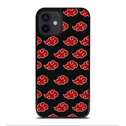 NARUTO AKATSUKI CLOUDS PATTERN iPhone 12 Mini Case Cover