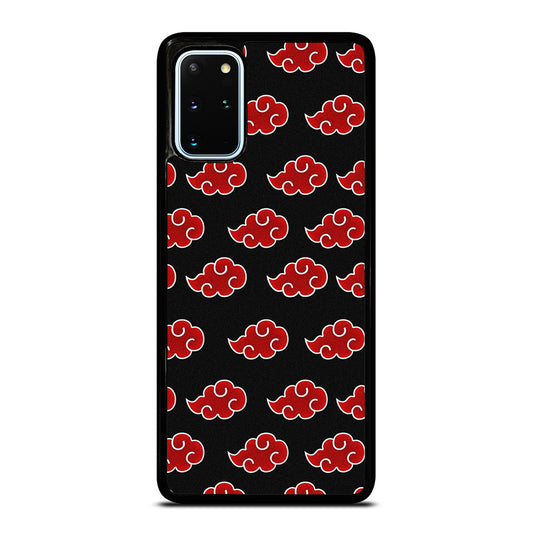 NARUTO AKATSUKI CLOUDS PATTERN Samsung Galaxy S20 Plus Case Cover