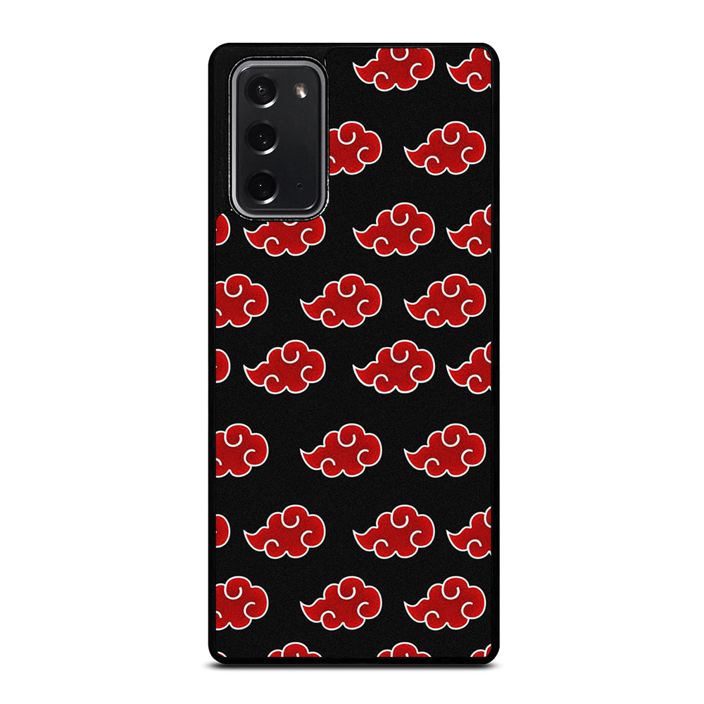 NARUTO AKATSUKI CLOUDS PATTERN Samsung Galaxy Note 20 Case Cover