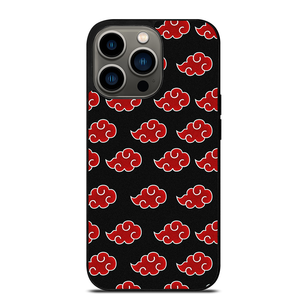 NARUTO AKATSUKI CLOUDS PATTERN iPhone 13 Pro Case Cover