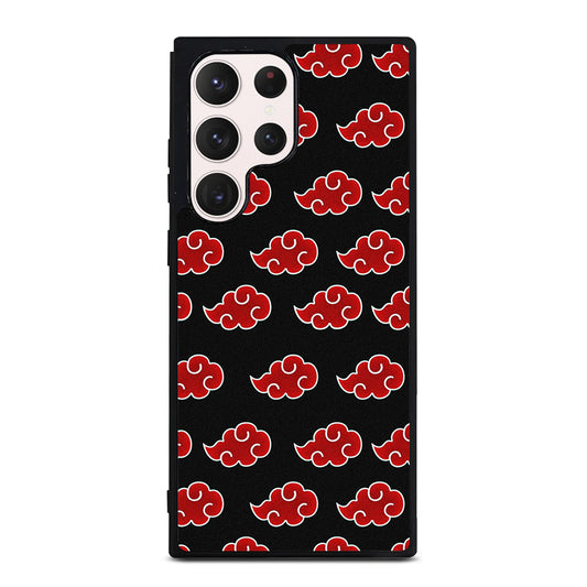 NARUTO AKATSUKI CLOUDS PATTERN Samsung Galaxy S23 Ultra Case Cover
