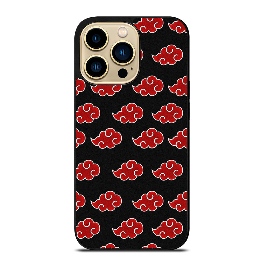 NARUTO AKATSUKI CLOUDS PATTERN iPhone 14 Pro Max Case Cover