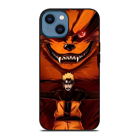 NARUTO AND KURAMA iPhone 14 Case Cover