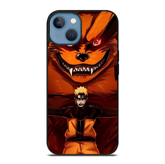 NARUTO AND KURAMA iPhone 13 Case Cover