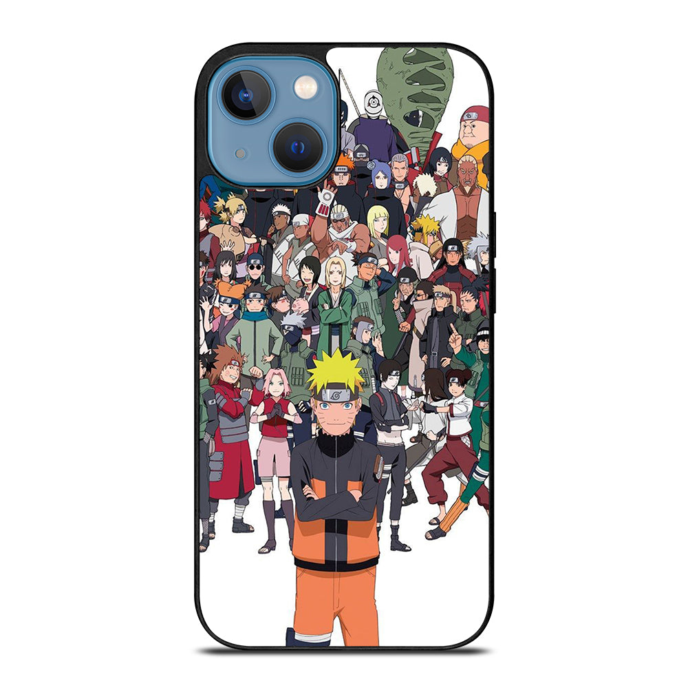 NARUTO ANIME ALL CHARACTERS 1 iPhone 13 Case Cover