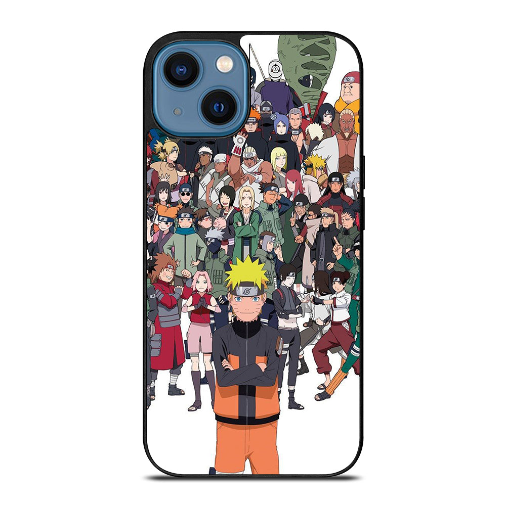 NARUTO ANIME ALL CHARACTERS 1 iPhone 14 Case Cover