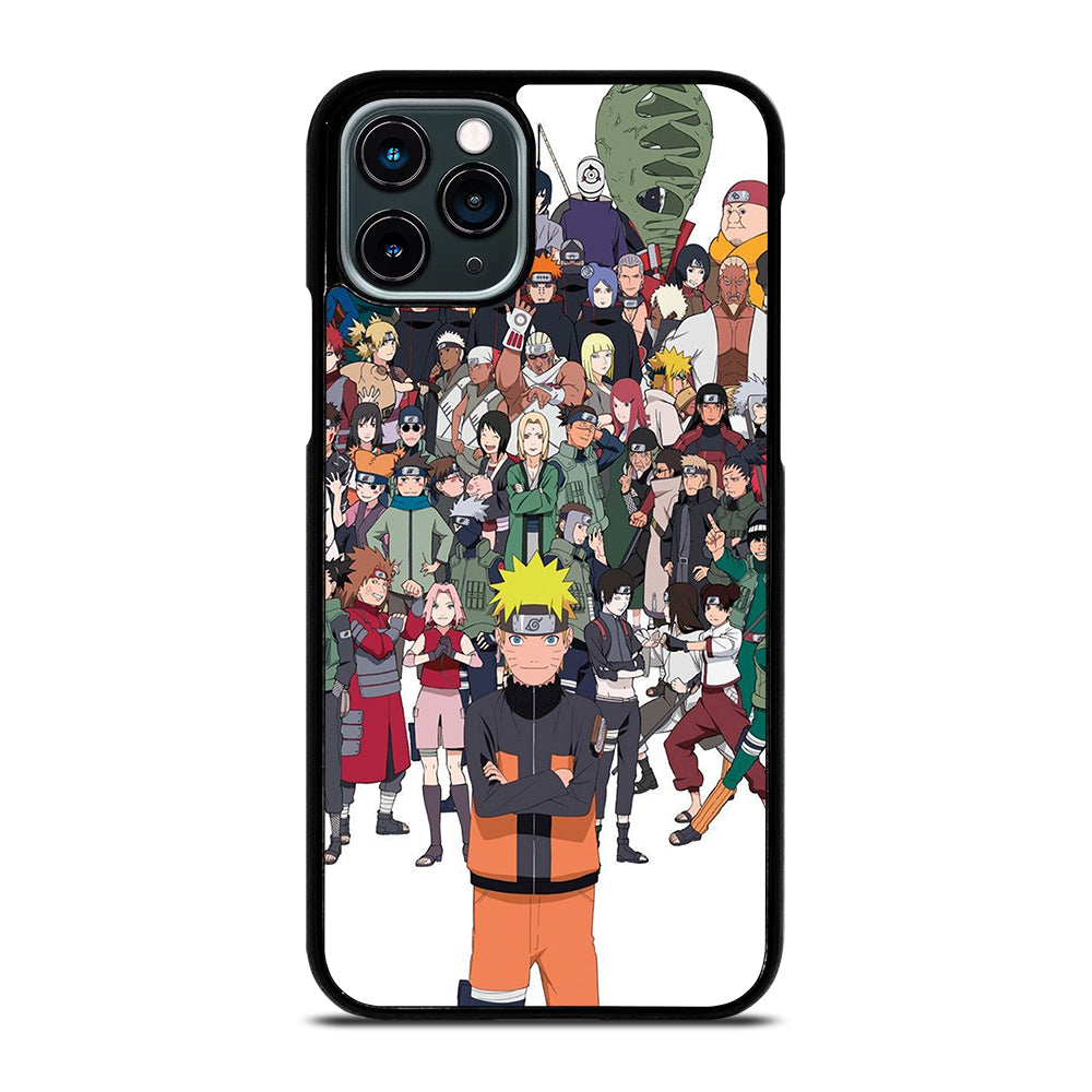 NARUTO ANIME ALL CHARACTERS 1 iPhone 11 Pro Case Cover