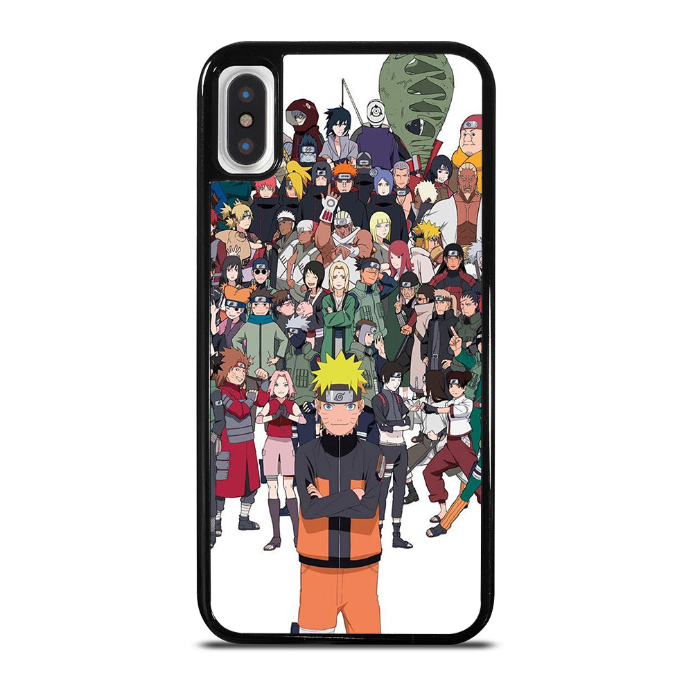 NARUTO ANIME ALL CHARACTERS 1 iPhone X / XS Case Cover
