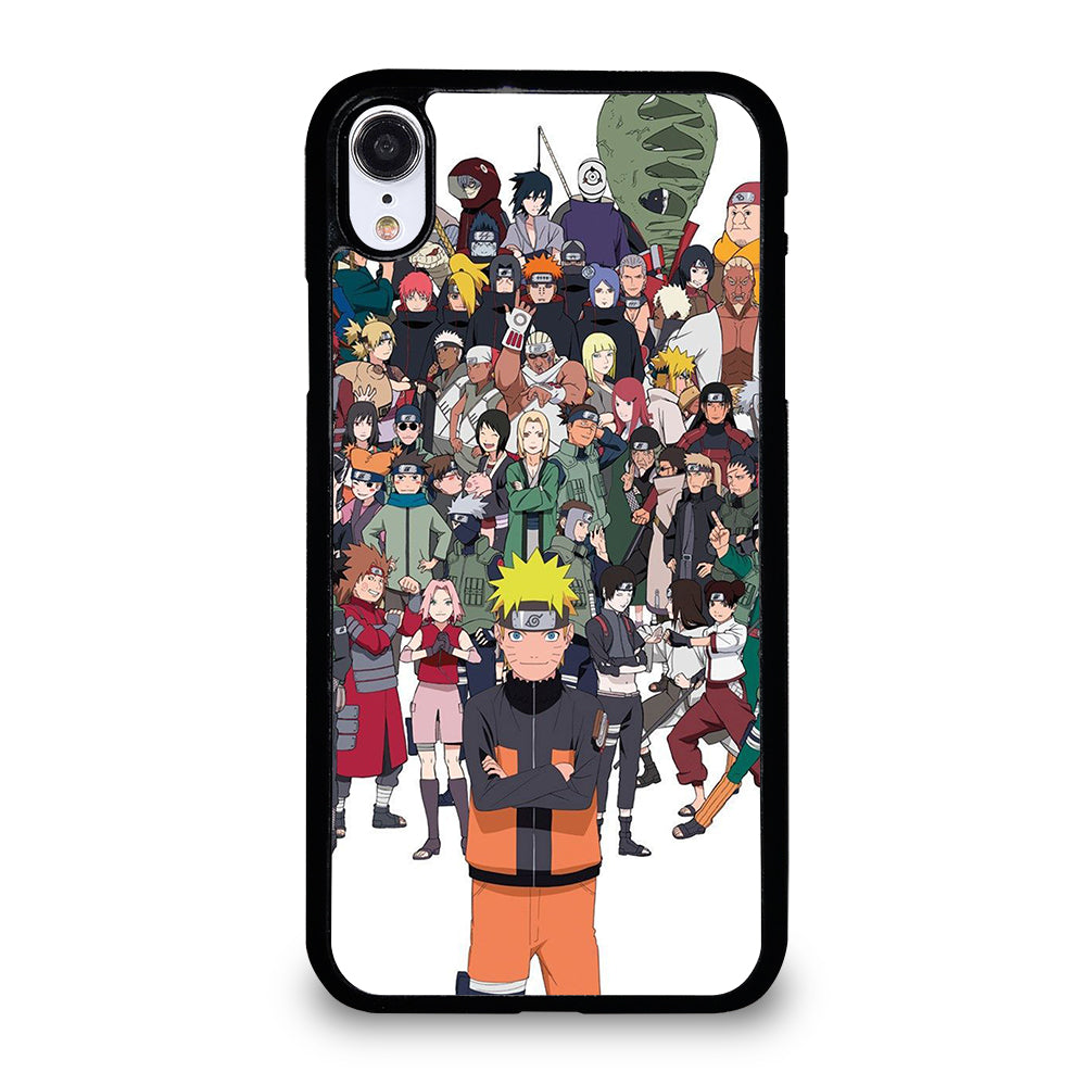 NARUTO ANIME ALL CHARACTERS 1 iPhone XR Case Cover