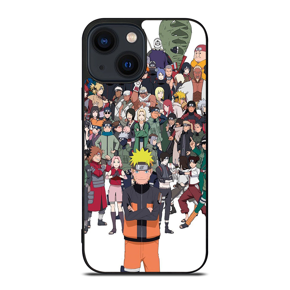 NARUTO ANIME ALL CHARACTERS 1 iPhone 14 Plus Case Cover