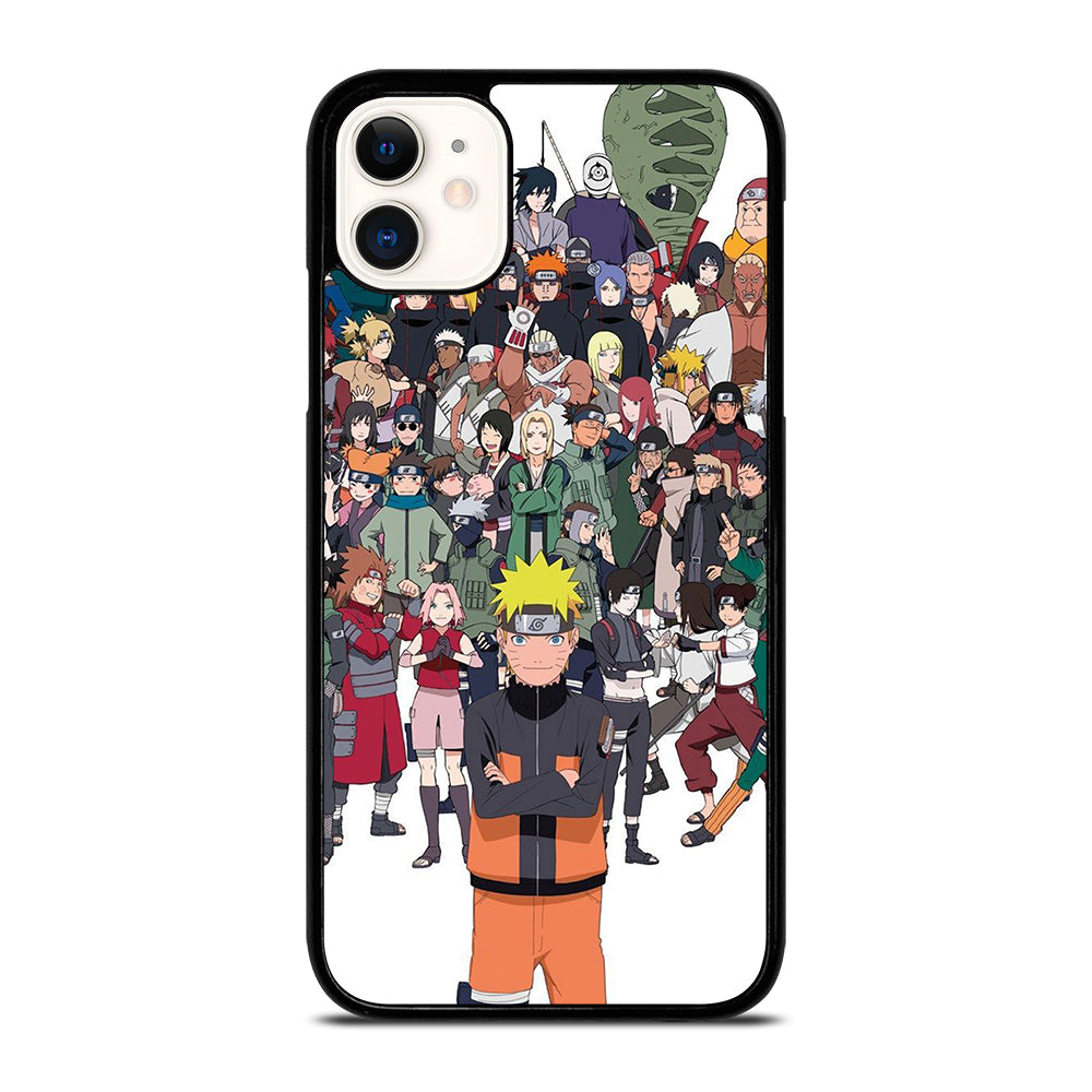 NARUTO ANIME ALL CHARACTERS 1 iPhone 11 Case Cover