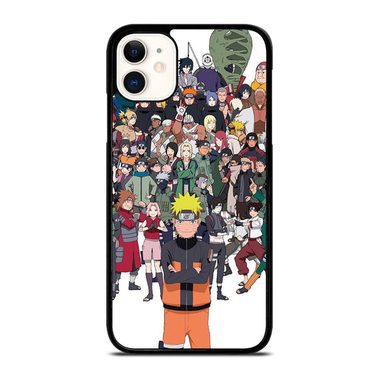 NARUTO ANIME ALL CHARACTERS 1 iPhone 11 Case Cover
