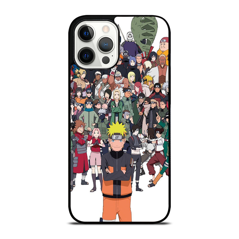 NARUTO ANIME ALL CHARACTERS 1 iPhone 12 Pro Max Case Cover