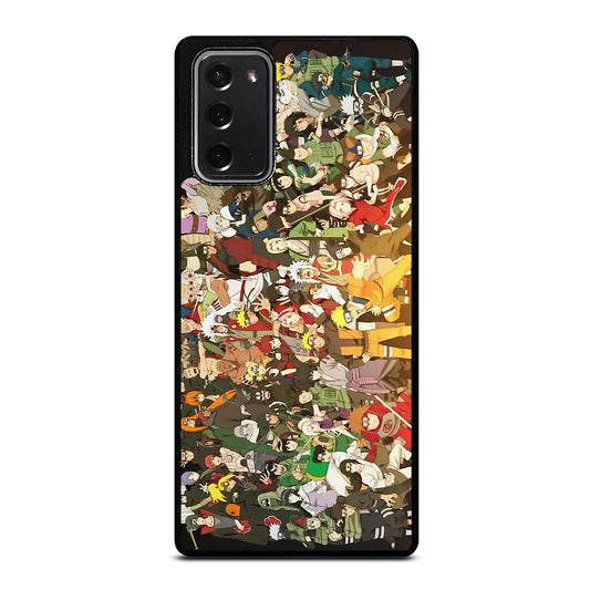 NARUTO ANIME ALL CHARACTERS 2 Samsung Galaxy Note 20 Case Cover