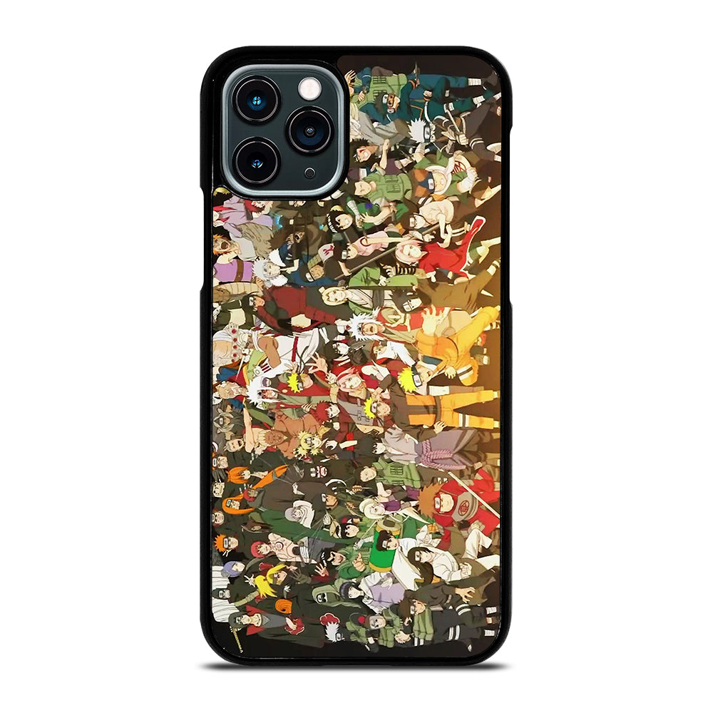 NARUTO ANIME ALL CHARACTERS 2 iPhone 11 Pro Case Cover