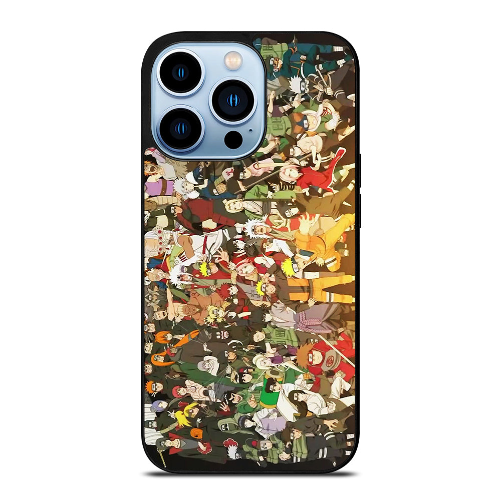 NARUTO ANIME ALL CHARACTERS 2 iPhone 13 Pro Max Case Cover