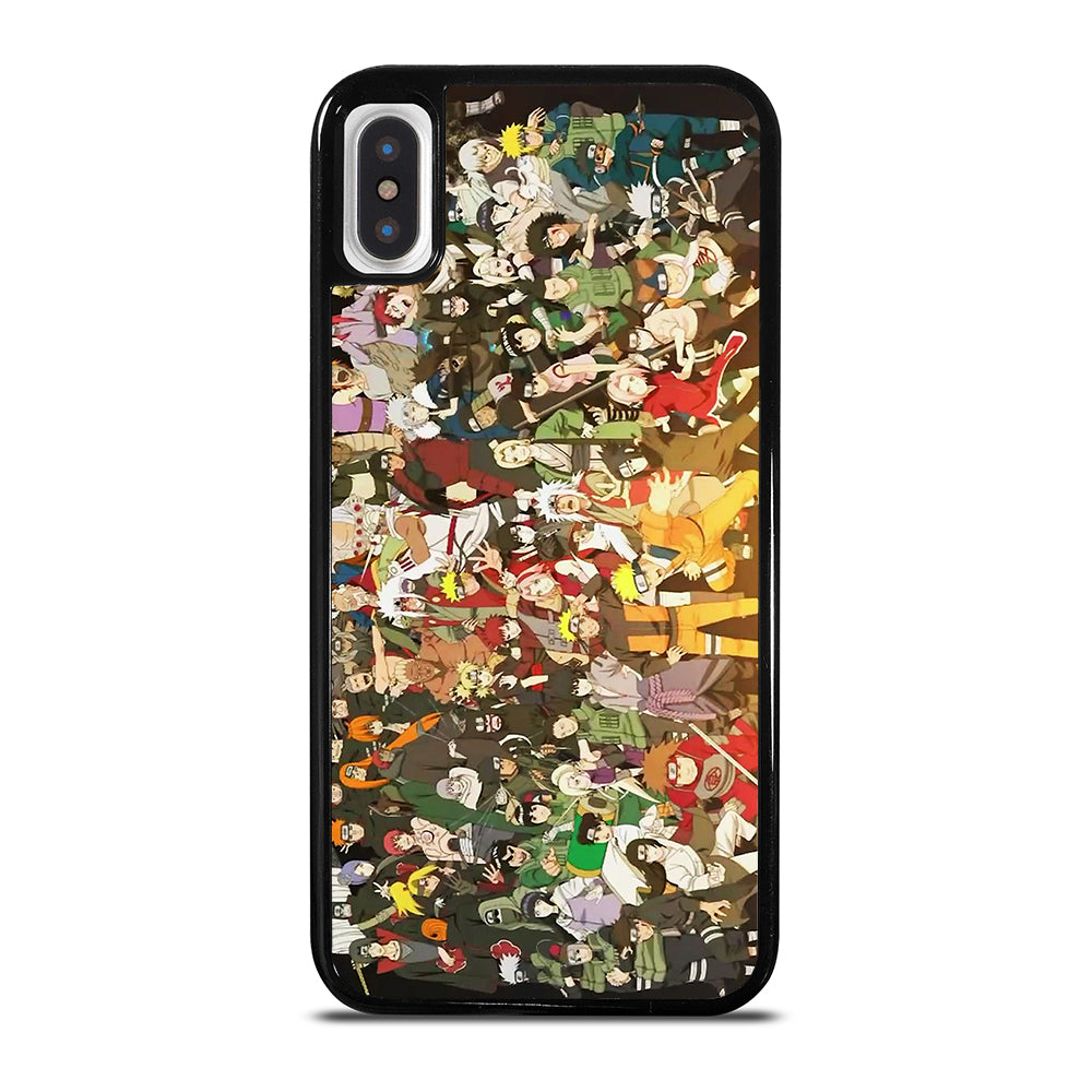 NARUTO ANIME ALL CHARACTERS 2 iPhone X / XS Case Cover