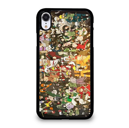 NARUTO ANIME ALL CHARACTERS 2 iPhone XR Case Cover