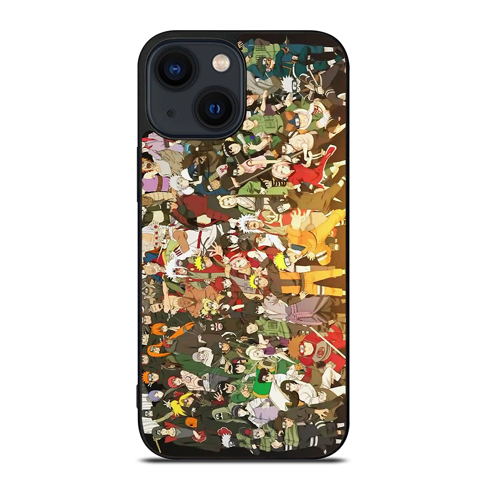 NARUTO ANIME ALL CHARACTERS 2 iPhone 14 Plus Case Cover
