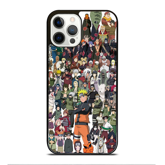 NARUTO ANIME ALL CHARACTERS 3 iPhone 12 Pro Case Cover